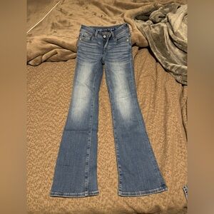 American Eagle Outfitters Women's bootcut Blue Jeans size 000 short